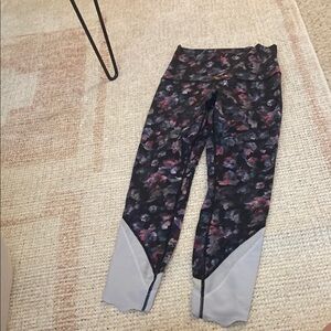 Floral Patterned Lululemon leggings